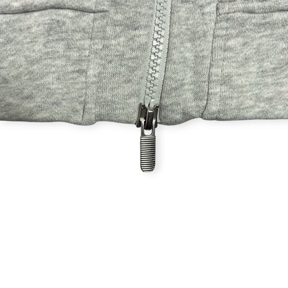 Lululemon Back to It Wrap Jacket SIZE 4 Heathered Gray Fleece Sweatshirt - Picture 9 of 11